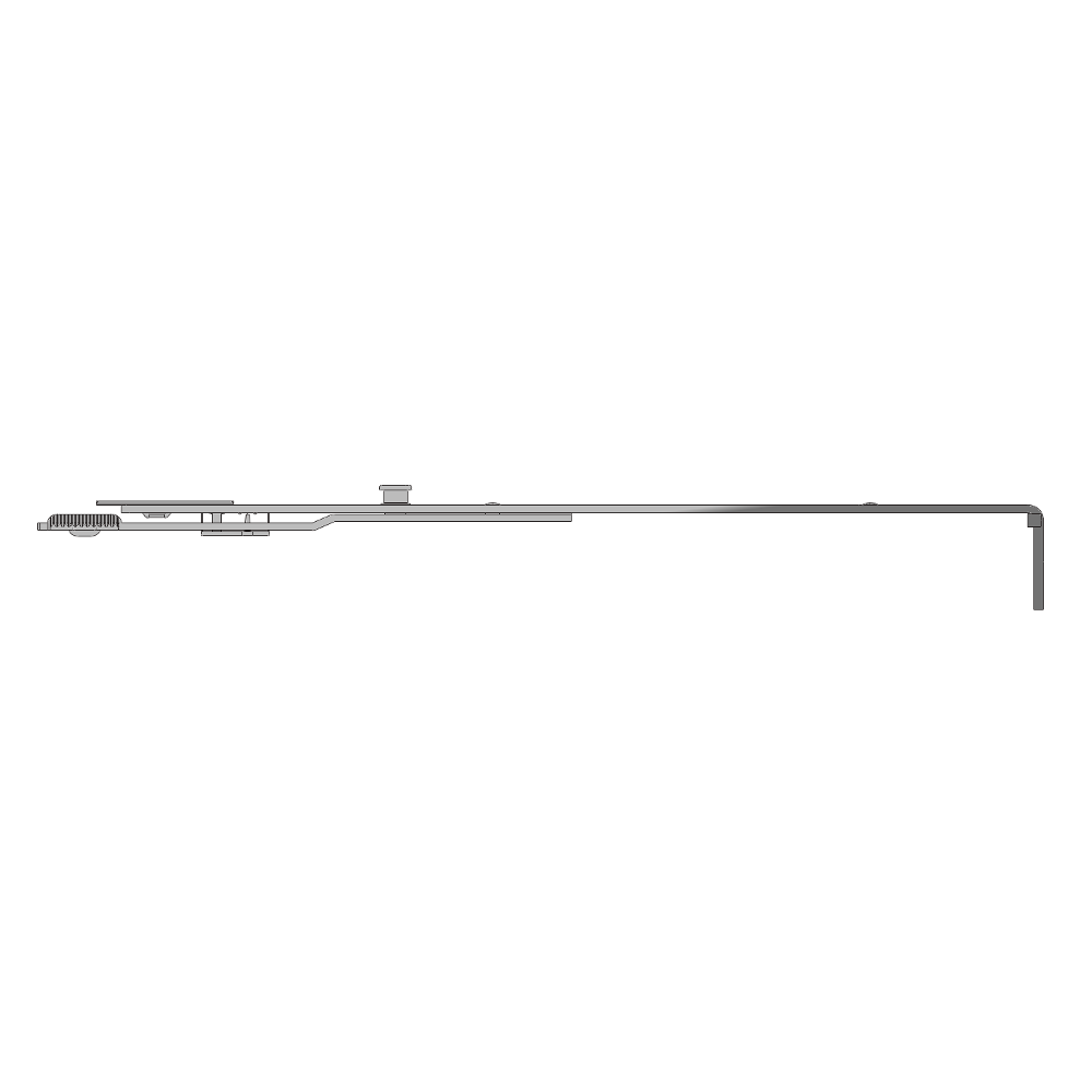 MACO Reverse Action Shootbolt - 500mm Reverse Action Shootbolt With Cam - (200981)