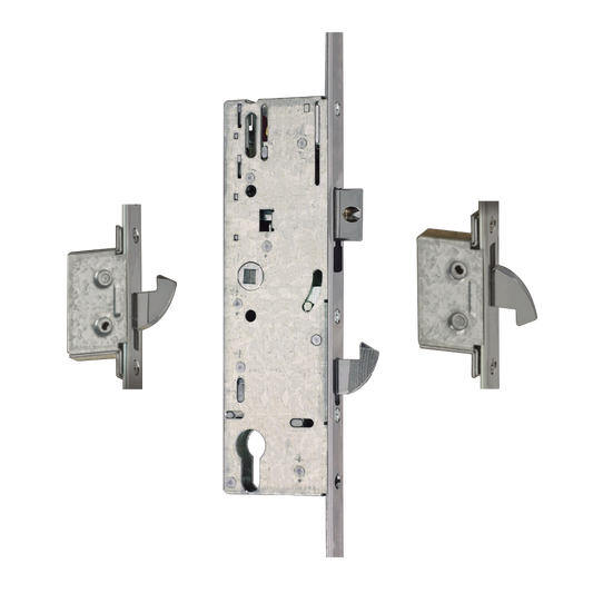 YALE YS170 Lever Operated Latch & Hookbolt Split Spindle 20mm Flat - 2 Hook - 45/92 (YS170-3HDS45)