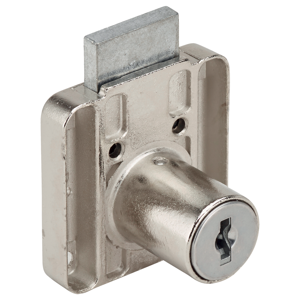 RONIS 4500 Square Drawer Furniture Lock - 22mm NP KD under “SM” MK Series