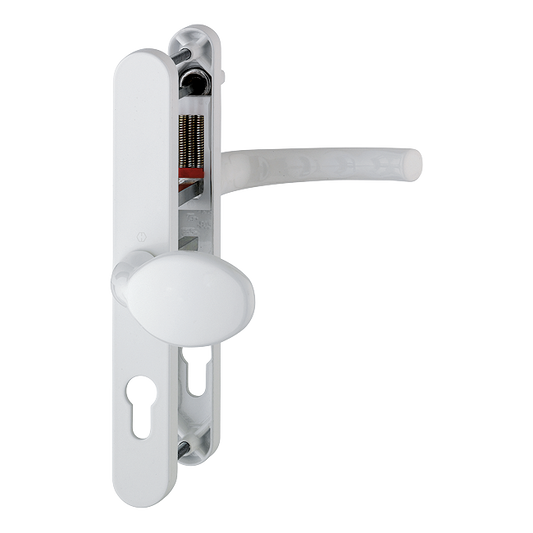 HOPPE UPVC Lever / Moveable Pad Door Furniture 76G/3633N/3623N/1710 - White