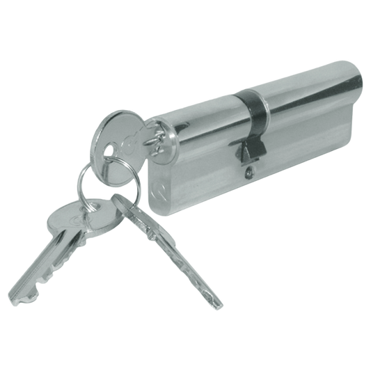 GreenteQ Gamma Double Euro Cylinder - 100mm 50/50 (45/10/45) KD NP