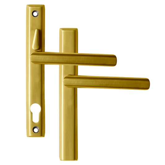 LOXTA Stealth Lever Handle (Blank External) - 211mm 92PZ - Polished Gold