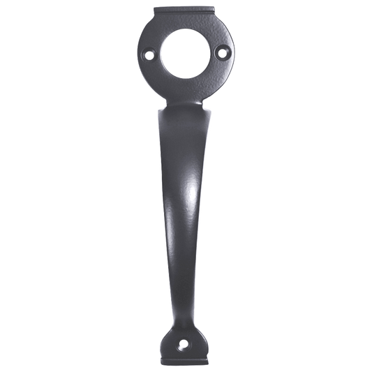 A PERRY Solid Brass Long Throw Lock Gate Handle - Chrome