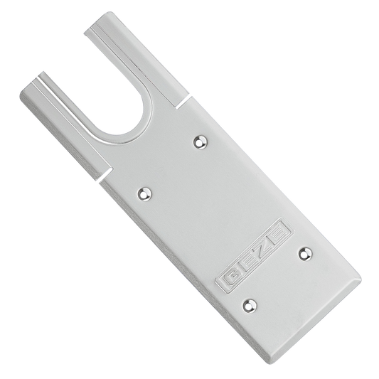 GEZE TS500 Cover Plate for Floor Spring - Stainless Steel