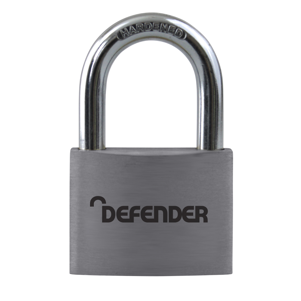 DEFENDER Aluminium Open Shackle Padlock - 30mm KD