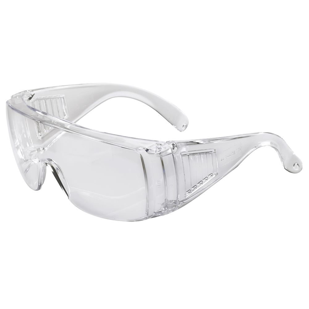 ALDRIDGE General Purpose Cover Safety Glasses - Polycarbonate Anti-Static Lens