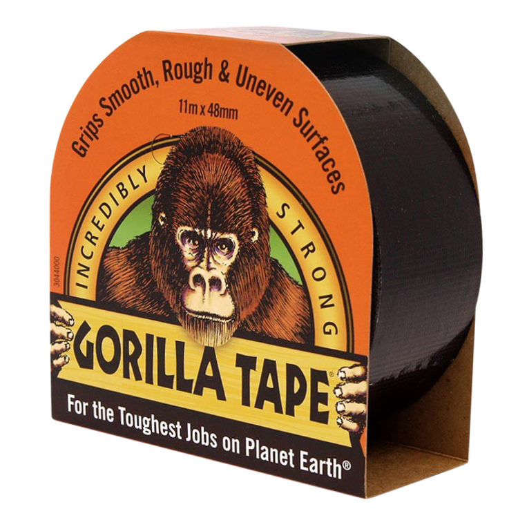 GORILLA Tape - Black - 11m