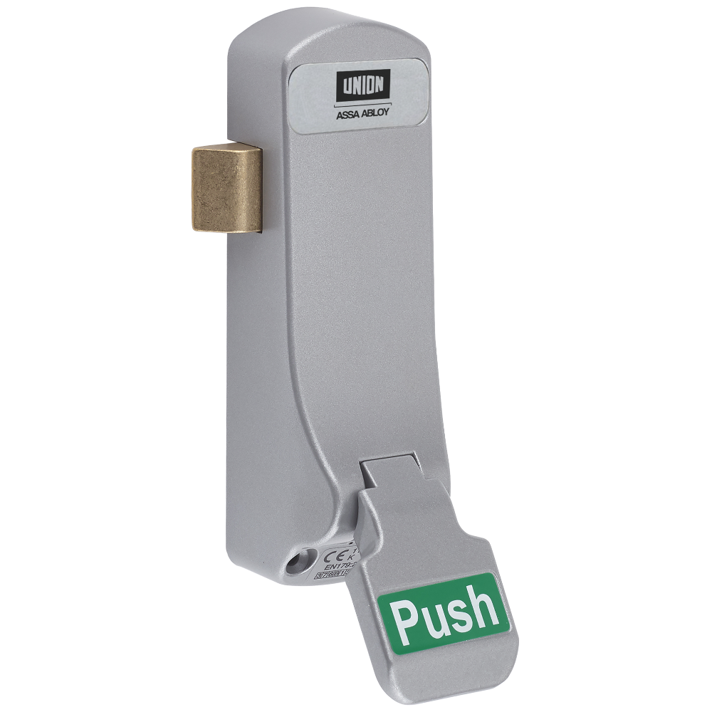 UNION ExiSAFE Push Pad Emergency Latch For Single Doors - To Suit Timber Doors