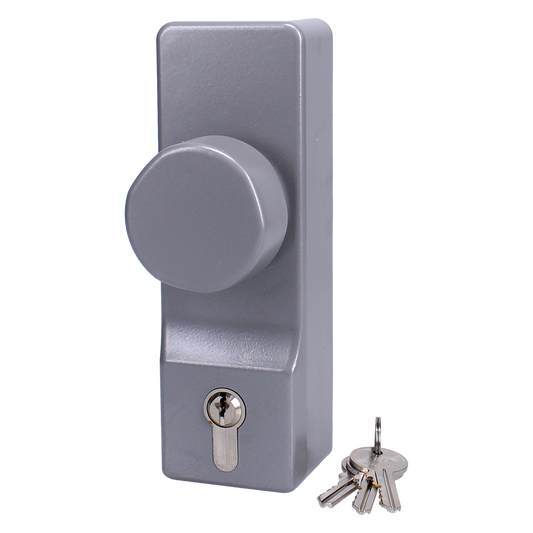 UNION ExiSAFE Knob Operated Outside Access Device - With Cylinder