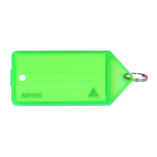 KEVRON ID35 Big Tags Bag of 12 - Flo Green x 12
