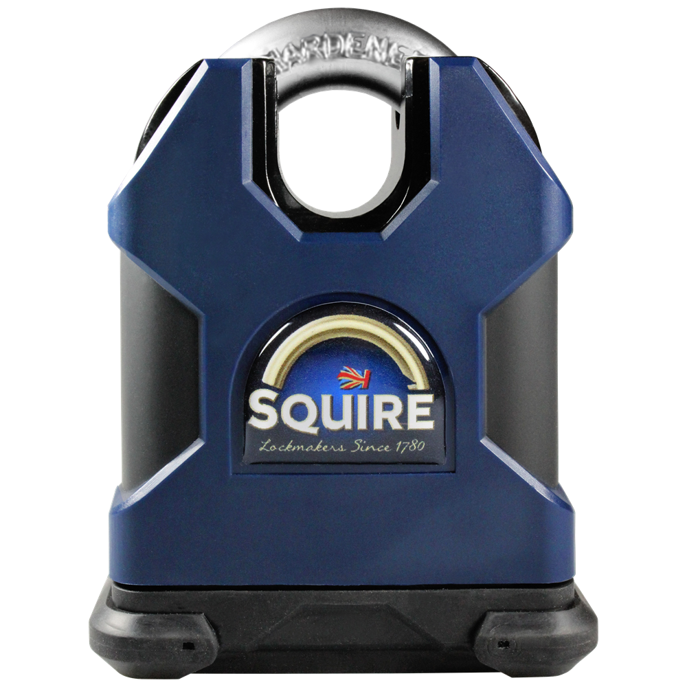 SQUIRE Stronghold Marine Closed Shackle Padlock Body Only To Take KIK-SS Insert - 50mm
