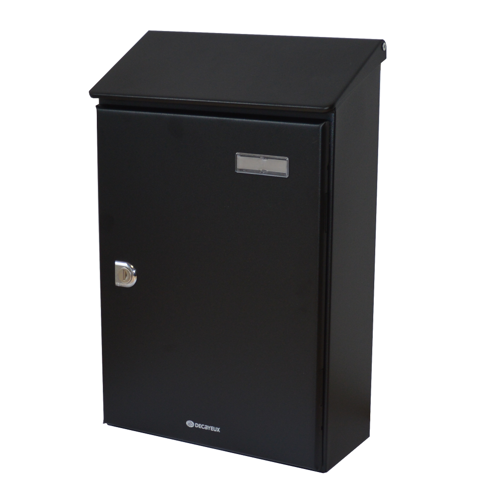 DAD Decayeux Picardy 4 Post Box - Black