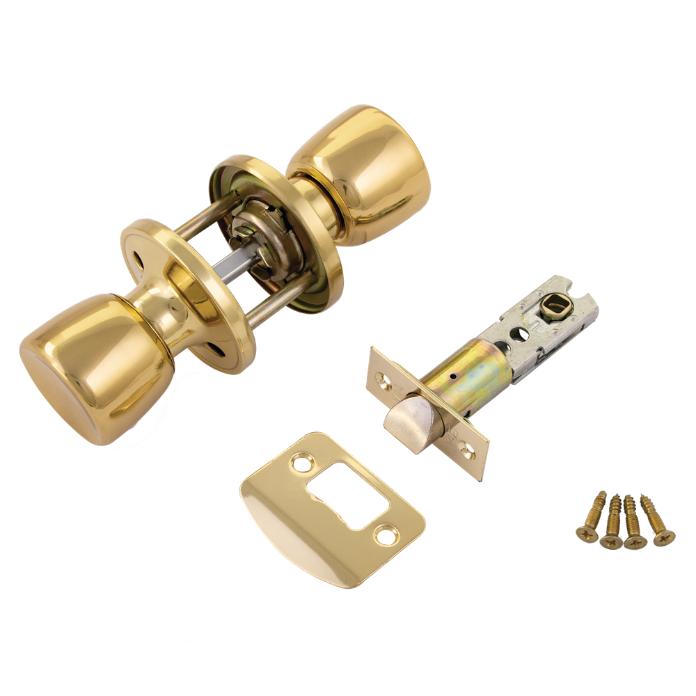 ERA 170 Passage Knobset - Electro Brass
