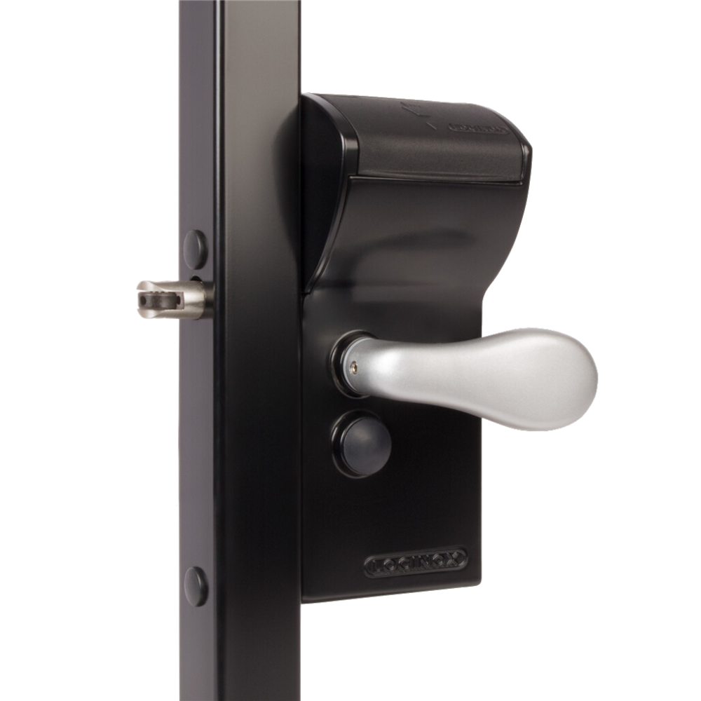 LOCINOX Free Vinci Surface Mounted Mechanical Digital Code Gate Lock - LFKQ40 X1 Black