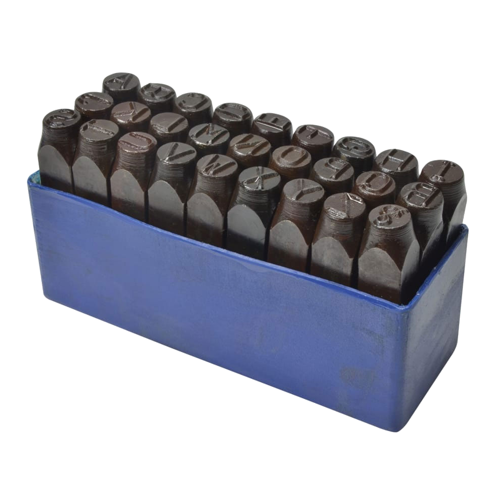 FAITHFULL Letter Punch Set - 27 Piece Set - 6mm