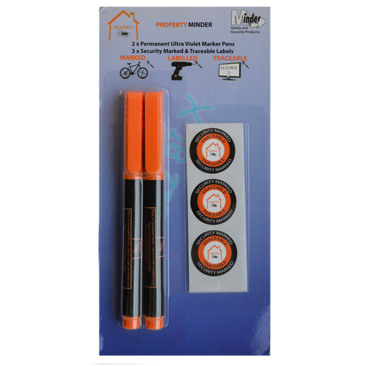 MINDER Property Minder Pack with UV Pens - Twin Pack