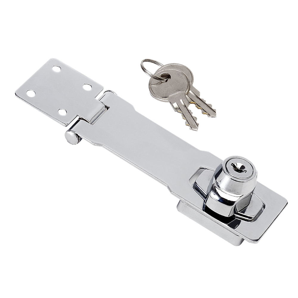 MASTER LOCK Steel Locking Hasp - Silver