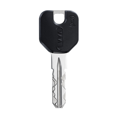 EVVA AirKey Combi Proximity Fob & Key To Suit EPS & ICS - Black