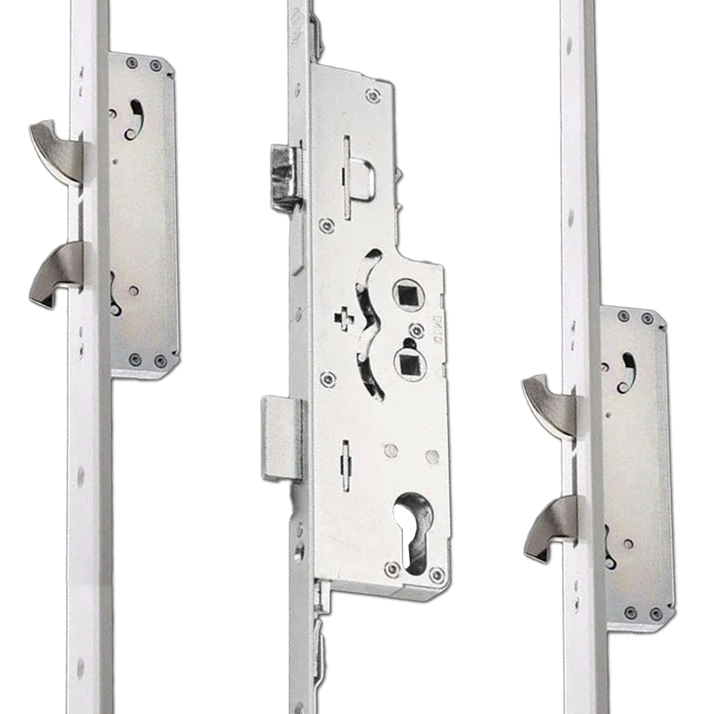 Avocet Affinity Bastion Lever Operated Latch & Deadbolt Twin Spindle - 4 Hook - 35/92-62