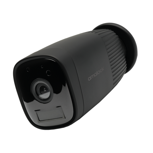AMALOCK CAM400 Wireless Wi-Fi Video Camera - Black