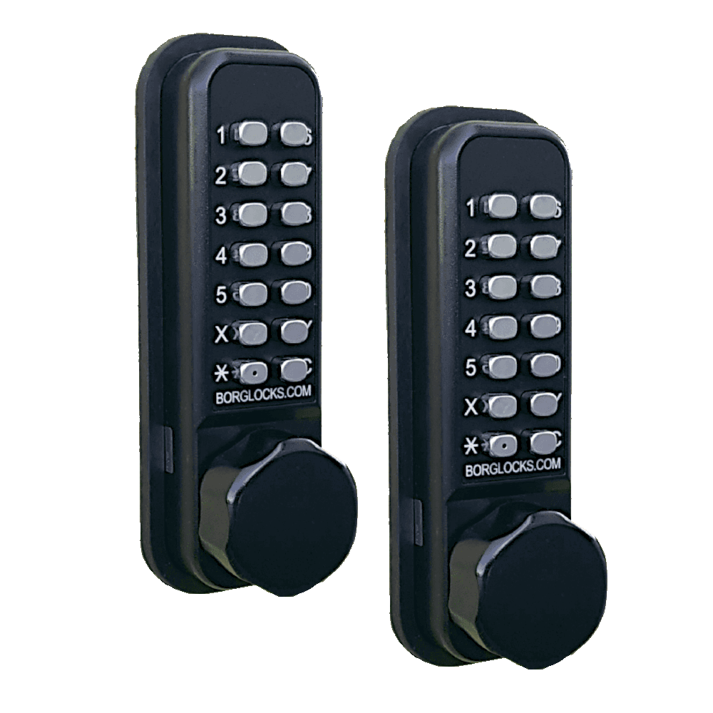 BORG LOCKS BL2621 MG Pro ECP Marine Grade Double Sided Mortice Latch - Back to Back
