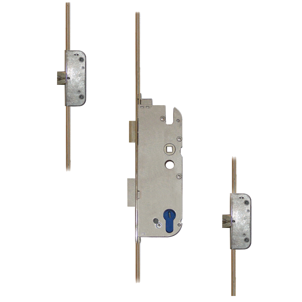 GU Secury Auto TENF With Standard Latch And 2 Deadlocks Square Faceplate 20x2285mm - 45/92