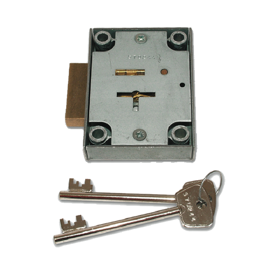 L&F 2802 Safe Lock - ZP 7 Lever Dead Bolt