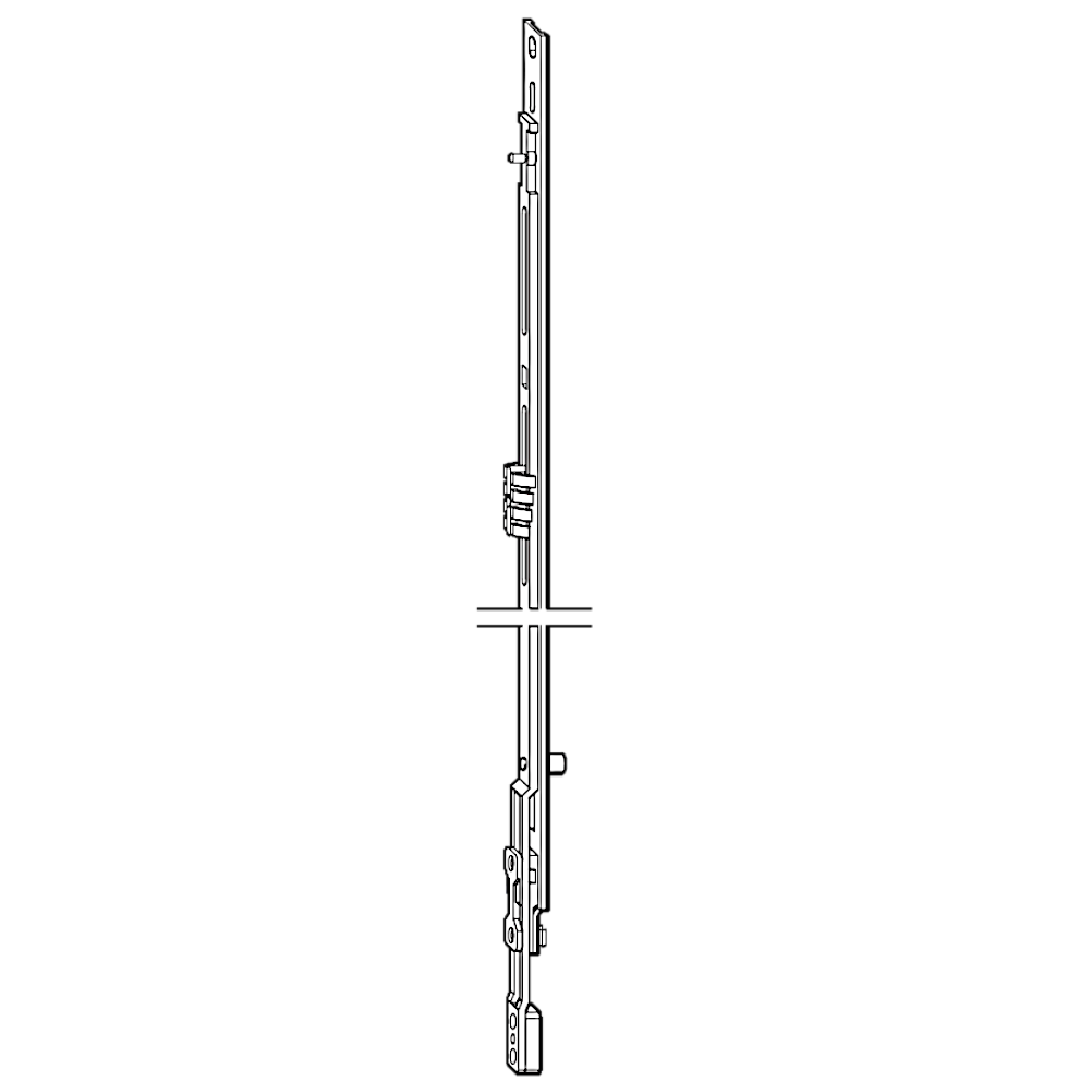 ROTO NTI Centre Lock Clampable - 200mm No Locking Cam 308267
