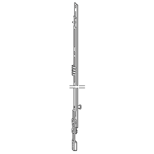 ROTO NTI Centre Lock Clampable - 400mm 1 x Type V Locking Cam 337710