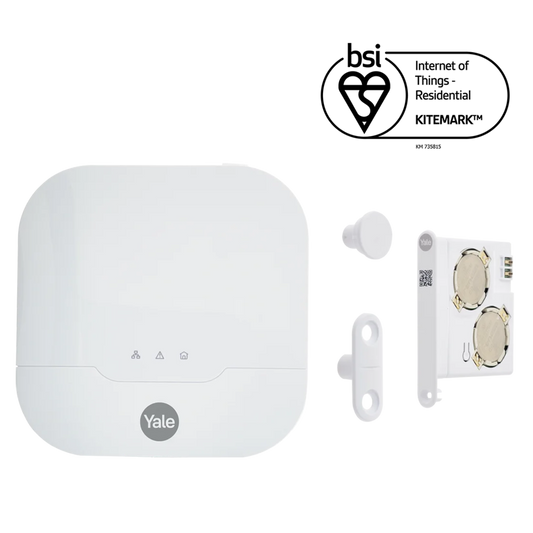 YALE SensCheck Door Sensor To Suit Yale Smart Doors - Kit With Sync Hub 1A-301