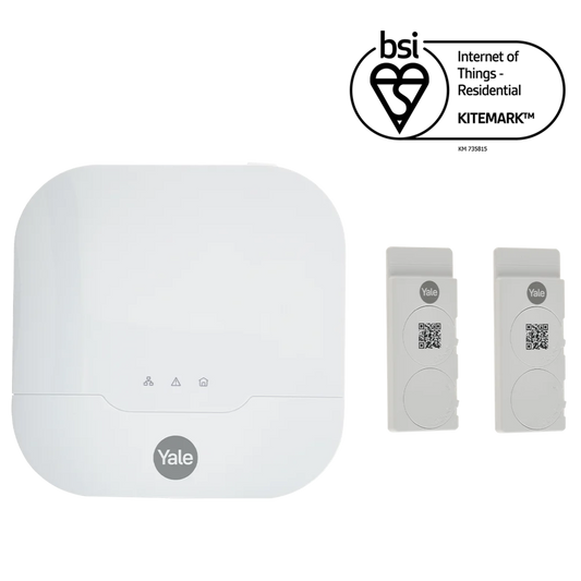 YALE SensCheck Window Sensor To Suit Yale Smart Doors - Kit With Sync Hub 1A-302