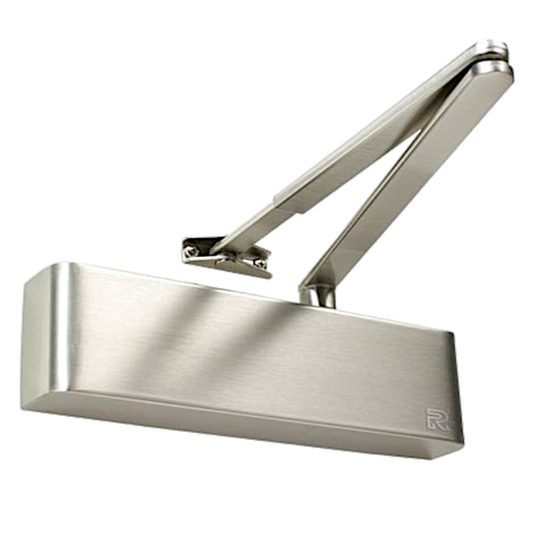 RUTLAND Fire Rated TS.9205 Door Closer Size EN 2-5 With Backcheck & Delayed Action - Satin Nickel