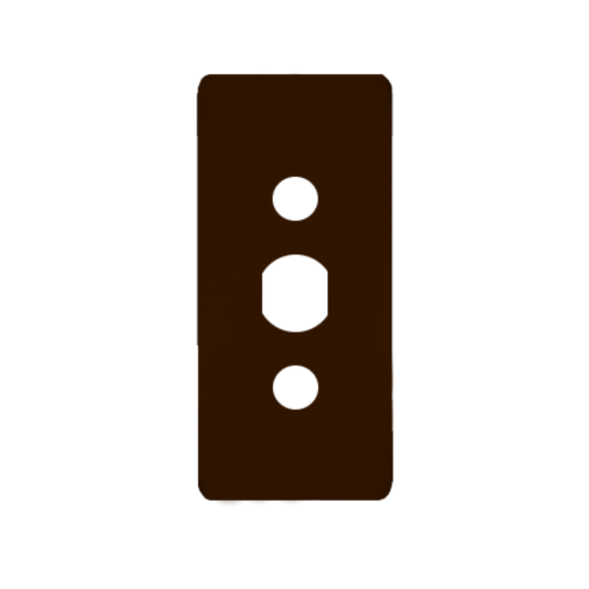 SASHSTOP Torchguard Window Handle Repair Plate 90mm x 42.5mm - Brown 223006
