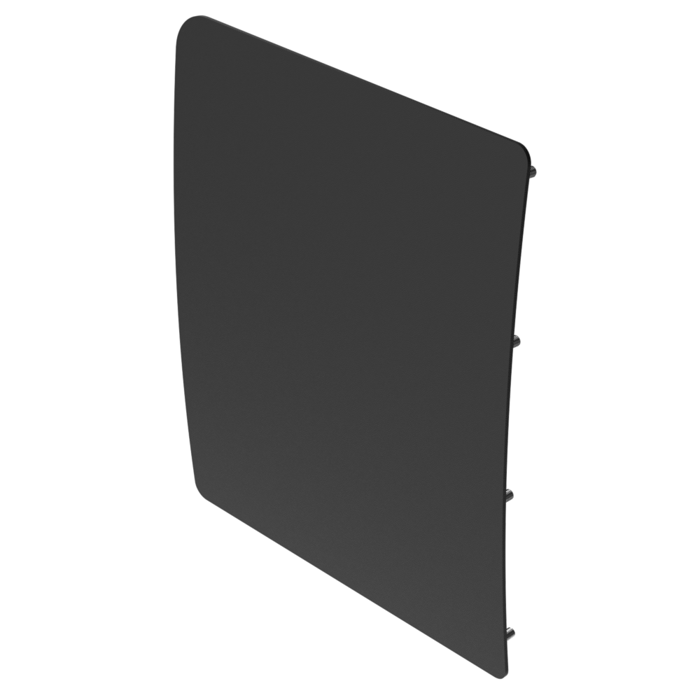 VAN GUARD VGP654 For Passenger Sliding Door To Suit Ford Transit Custom (2023 On) & VW Transporter T7 (2025 On) - VGP654 Blac
