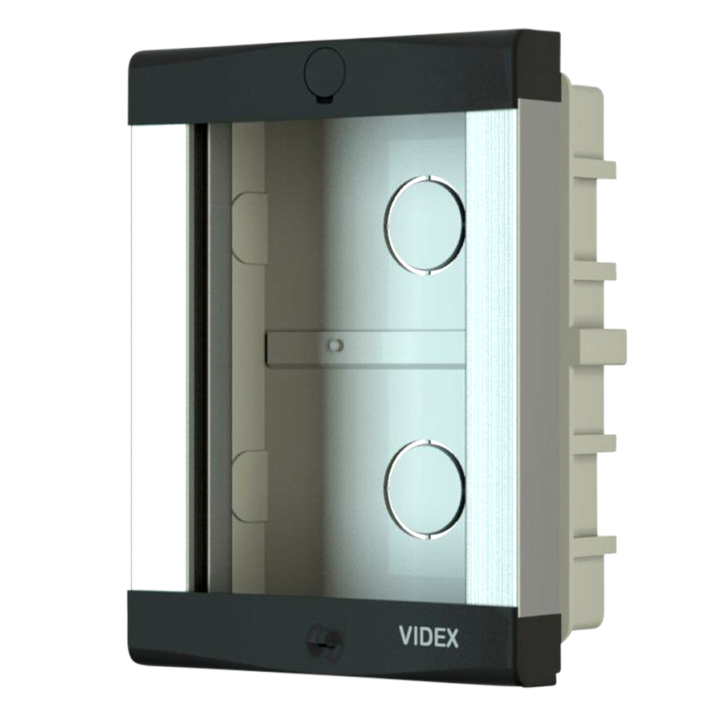 VIDEX 8K Series Flush Housing - 1 Module