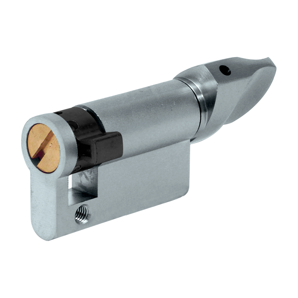 EVVA KHZ Euro Half Turn Cylinder - 46mm (37-9) NP