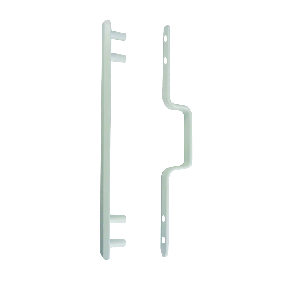 KICKSTOP 9603 & 9604 Door FrameGuard With Staple - WH Staple 70mm X 30mm