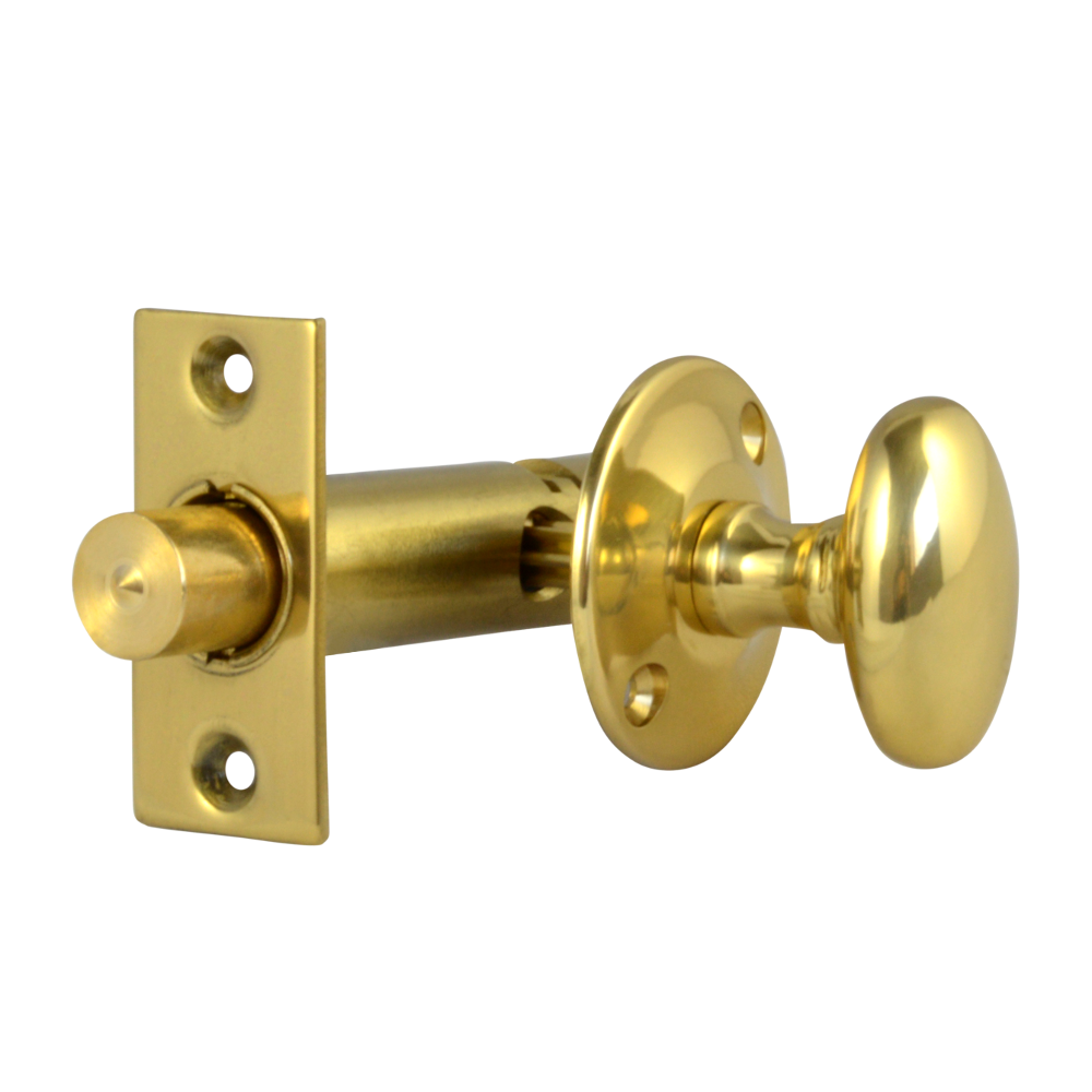 Frank Allart 525 Door Security Bolt - Turn - 45mm PB Boxed