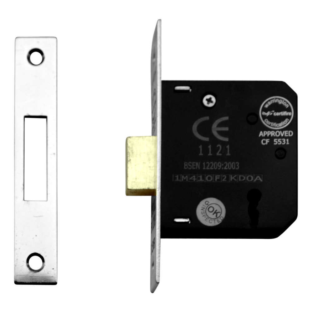 ASEC Vital 3 Lever Deadlock - 65mm NP
