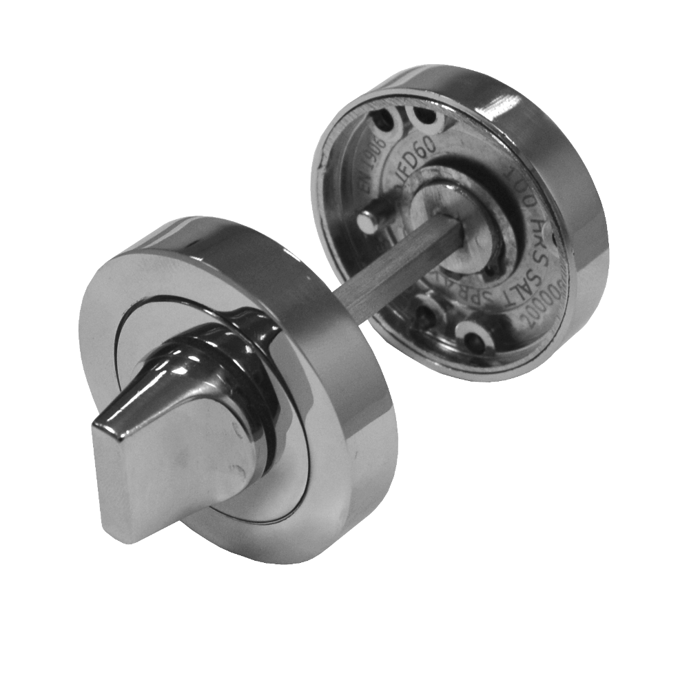 ASEC Vital Bathroom Turn Escutcheon Without Indicator - CP