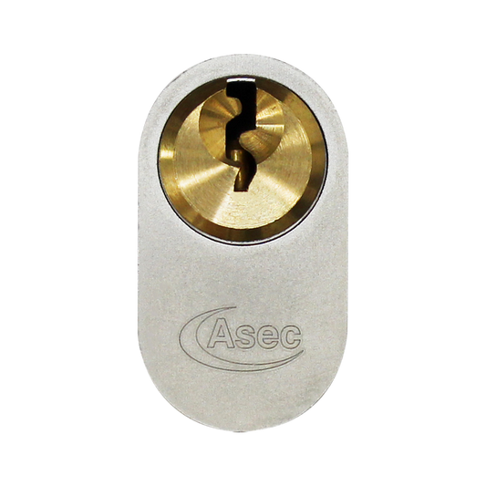 ASEC Vital 6 Pin Oval Double Cylinder - 70mm 35/35 (30/10/30)