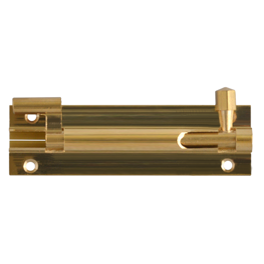 ASEC VITAL Brass 25mm Wide Necked Barrel Bolt - 100mm