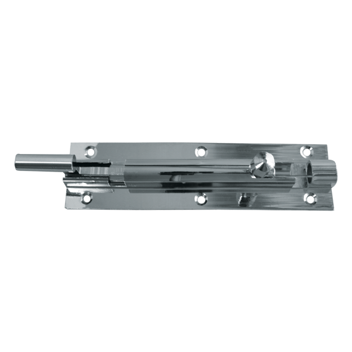 ASEC VITAL Chrome 25mm Wide Necked Barrel Bolt - 75mm
