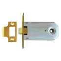 UNION 2642 Mortice Latch - 102mm PB Bagged