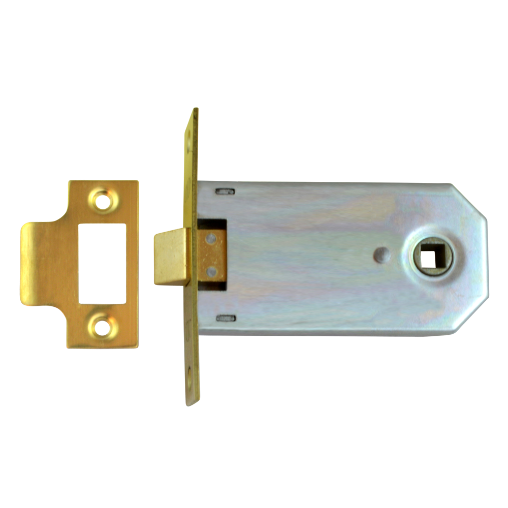 UNION 2642 Mortice Latch - 102mm PB Bagged