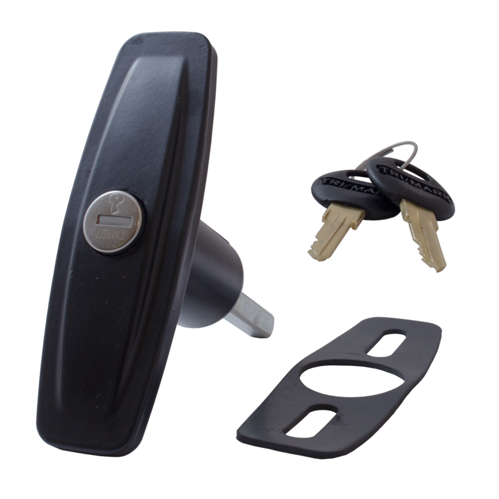 Toucan Tool Ejector Garage Door Handle - Black