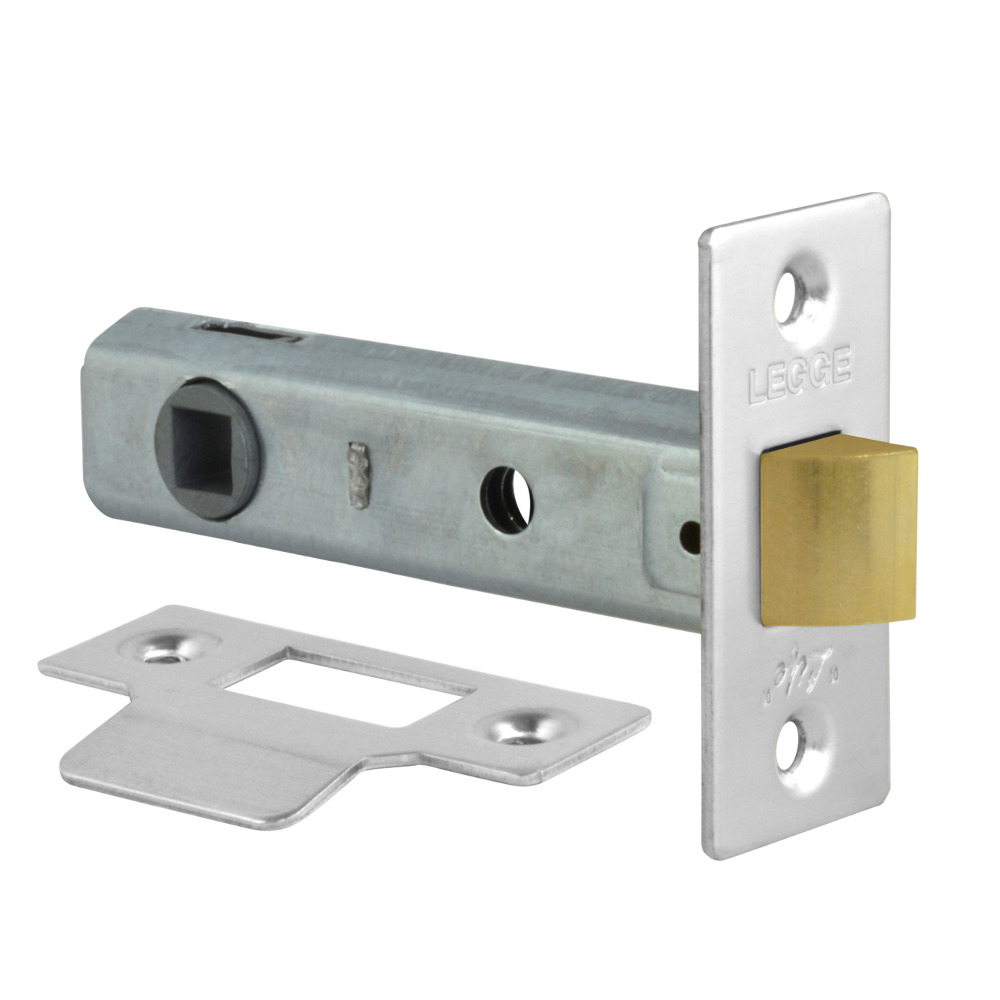 Legge 3722 & 3724 Tubular Latch - 79mm NP Bagged With Slot