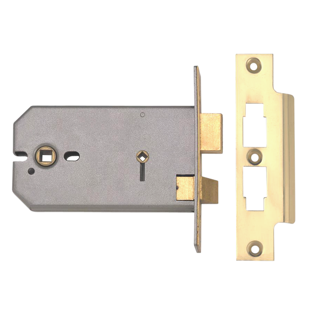 UNION 2026 Horizontal Mortice Bathroom Lock - 152mm PL Bagged