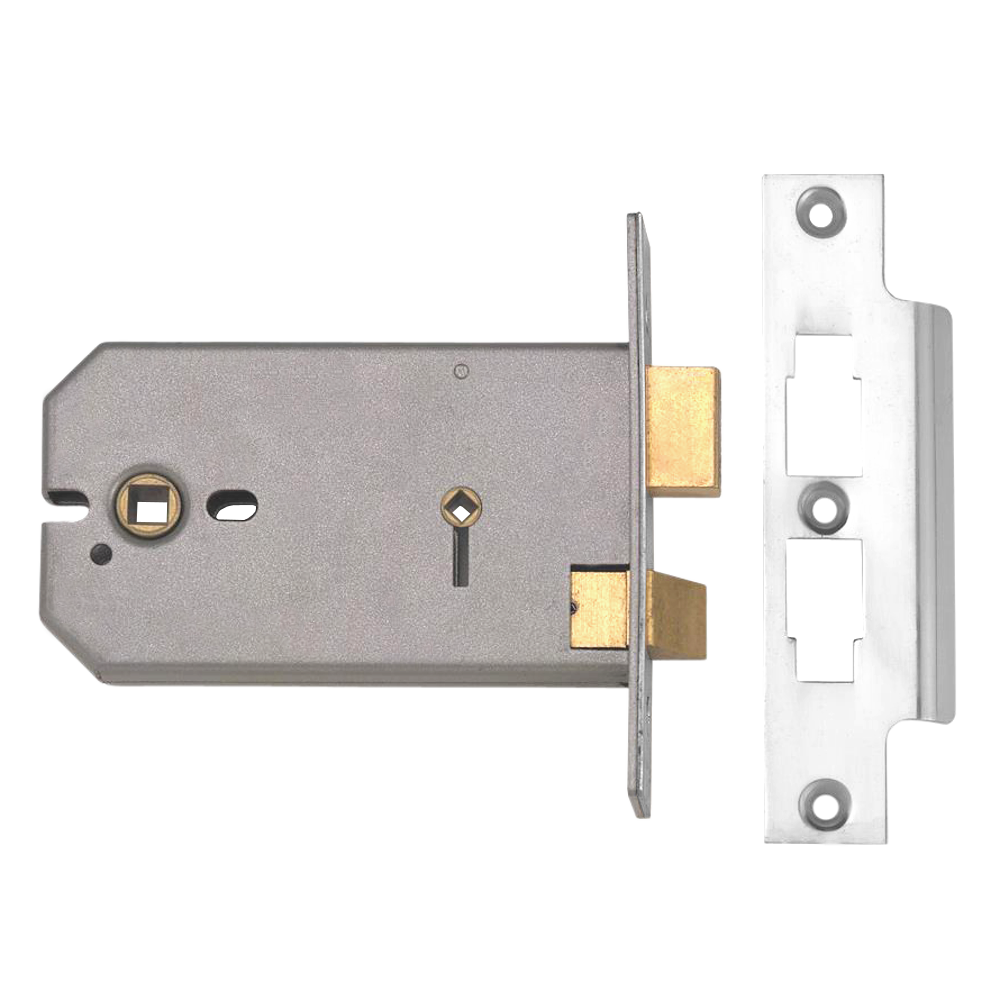 UNION 2026 Horizontal Mortice Bathroom Lock - 152mm SC Bagged