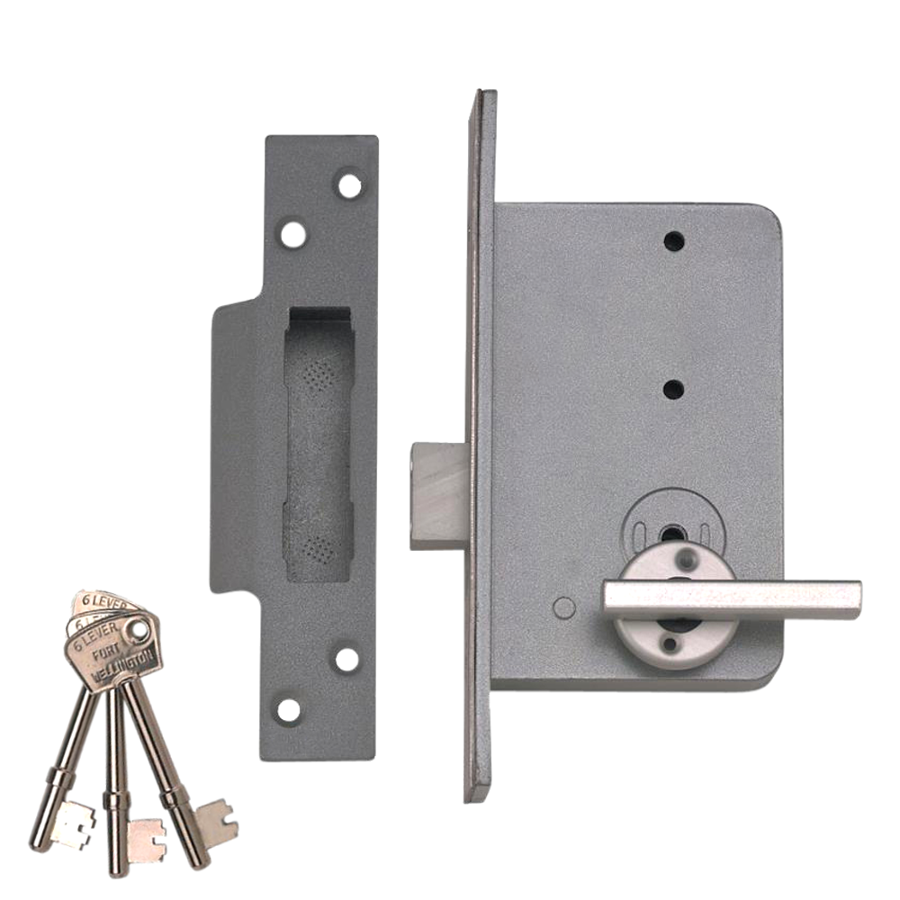 UNION 4K-3WH 6 Lever Escape Deadlock - 78mm RH Bagged